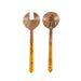 Shiraleah Galapagos Brown Salad Servers