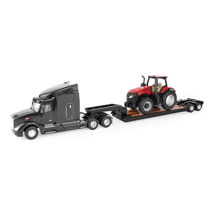 Peterbilt with Lowboy Trailer Set