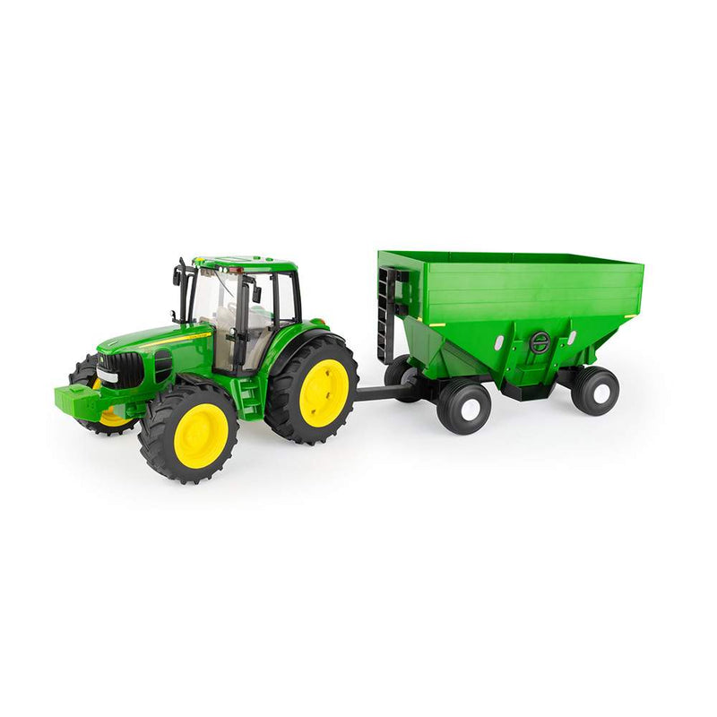 John Deere 7430 with Gravity Wagon