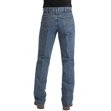 Cinch Men's Silver Label Slim Fit Straight Leg Jeans - Blue Denim - MB98034015