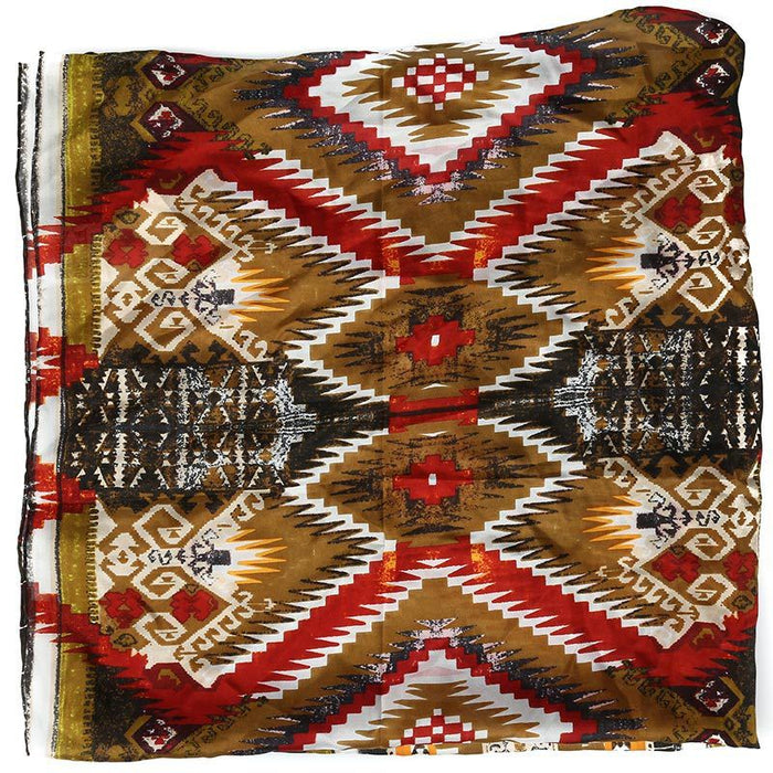 Men's Aztec Olive Green Wild Rag Scarf