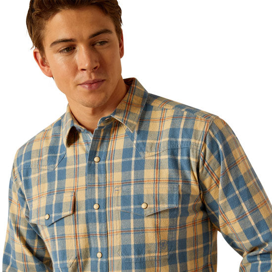 Ariat Muir Woods Dipsea Trail Harlem Khaki Shirt