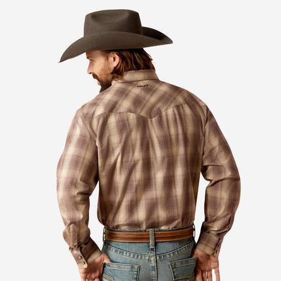 Ariat Desert Blues Pro Series Rex Brown Shirt