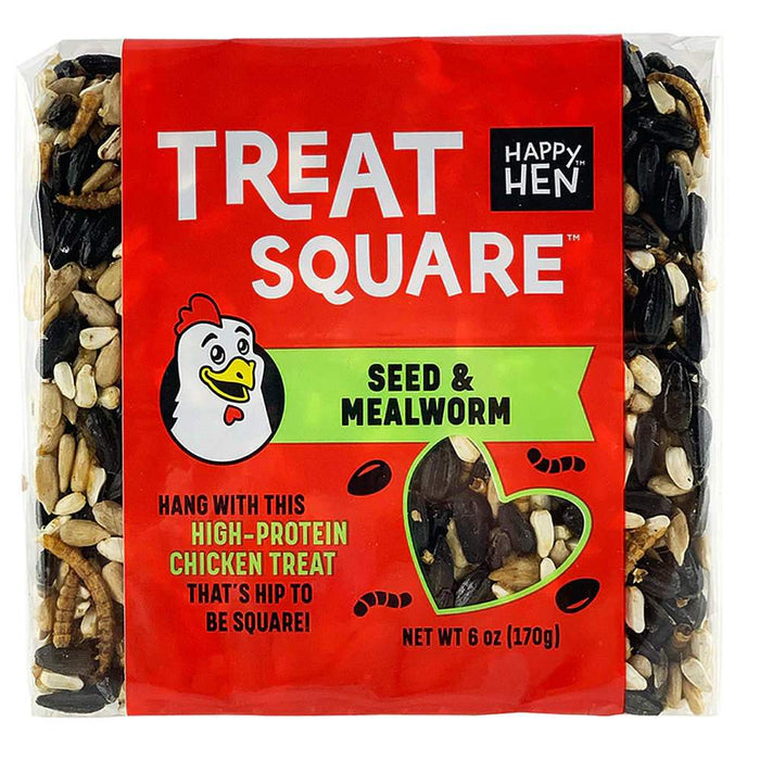 Mealworm and Seeds Treat Square
