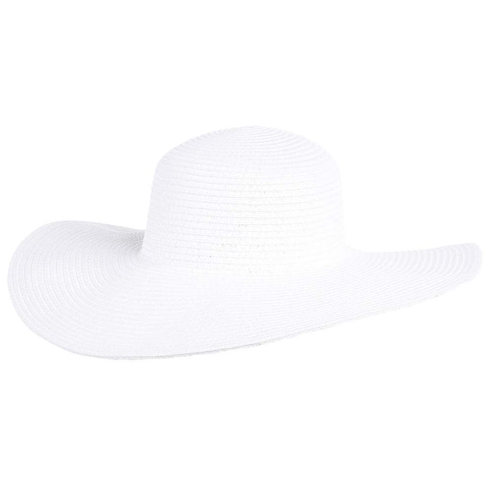 White Erin 5" Brim Straw Hat