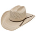 Conley Tan 4 1/4" Brim Straw Hat