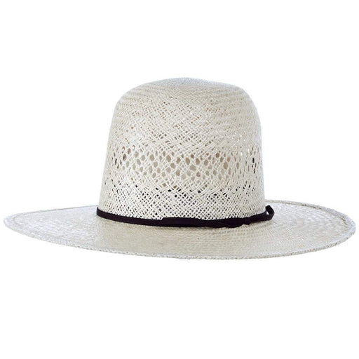 Jute Open Crown 4-1/4" Brim Straw Cowboy Hat