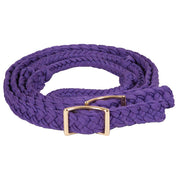 Braided Barrel Rein w/Knots
