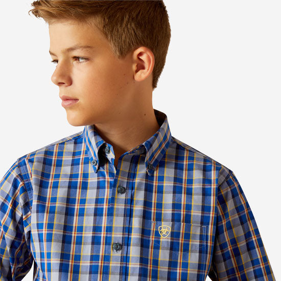 Ariat Boy's Pro Series Reggie Classic Fit Shirt