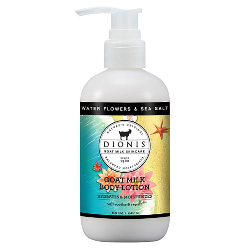 Water Flower and Sea Salt Goat Milk Body Lotion