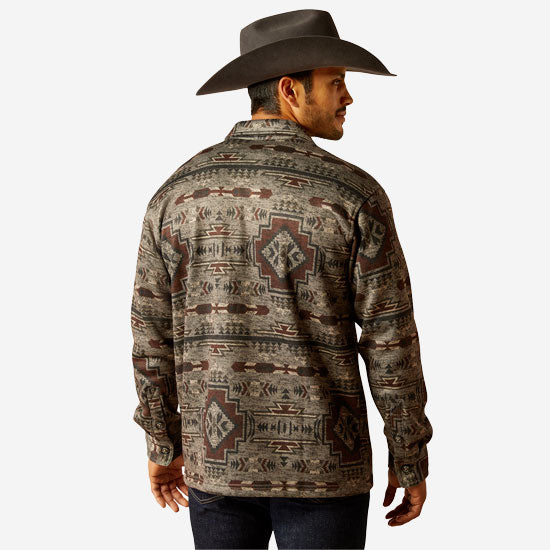 Ariat Men's Brindle Caldwell Printed Shirt Jacket