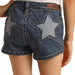 Girls Denim Star Shorts