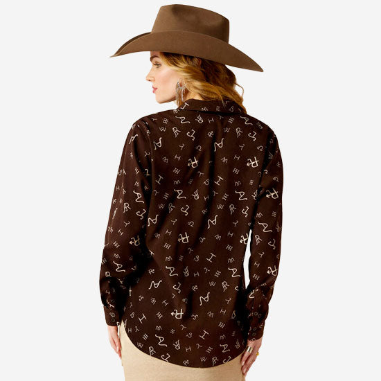 Ariat Women's Ranch Brand Button Down Shirt
