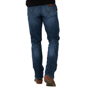 Men's Retro Slim Bootcut Low Rise Jean