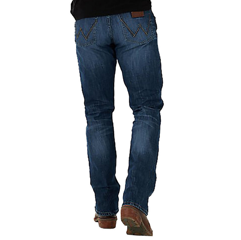 Men's Retro Slim Bootcut Low Rise Jean
