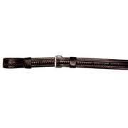 Walnut 1 1/2" Shell Tooled Flank Cinch