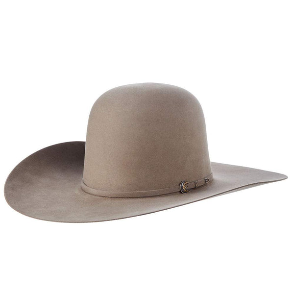Rodeo King 60X Pecan Self Band 4 1/2in. Brim Open Crown Felt Cowboy Ha
