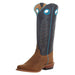 Men`s Sawdust Roughout 15" Black Marissa Top Cowboy Boot