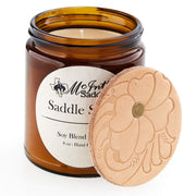 Saddle Shop Scent Glass Jar Candle