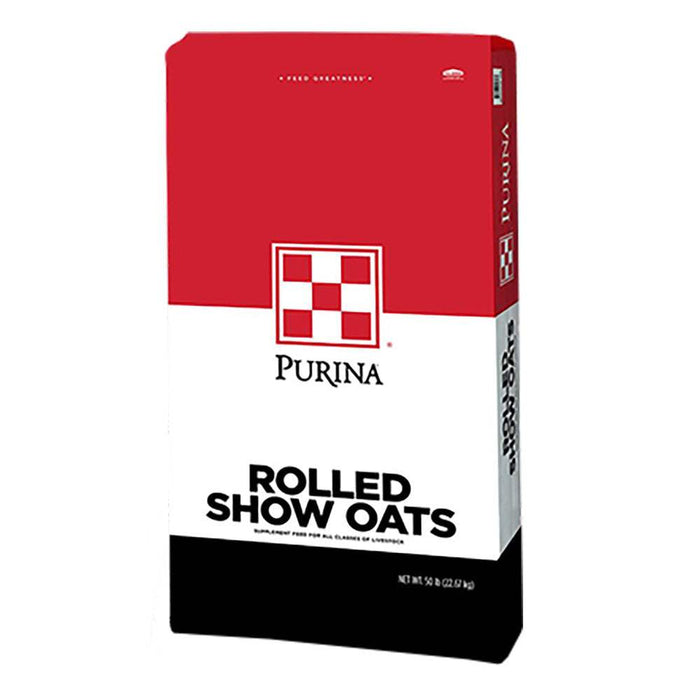 Purina Animal Nutrition HSC Rolled Show Oats 50lb Bag