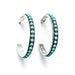 Turquoise Hoop Earring