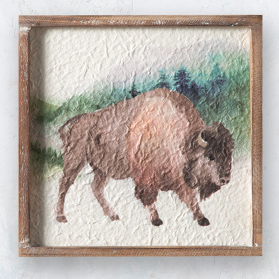 Ganz American Buffalo Wall Decor Set of 3