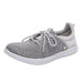Women's ECO ANEW Grey Casual Lace up Shoe