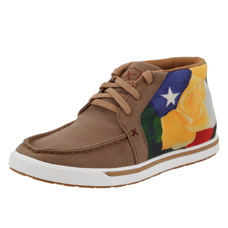Women`s Almond Yellow Rose Kicks Casuals