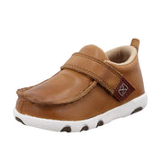 Infant Distressed Leather Moc Casual Shoe
