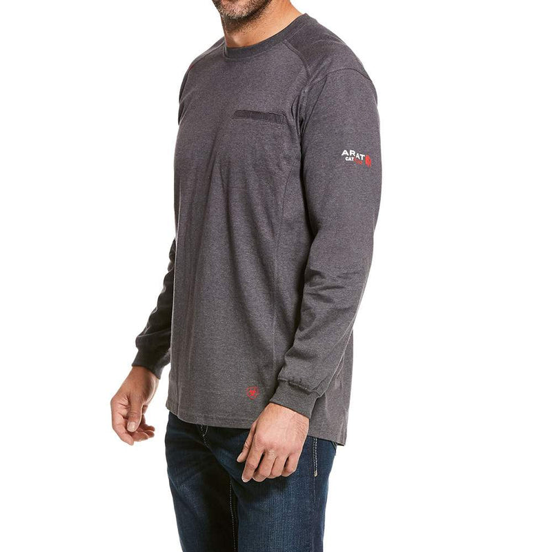 FR Air Charcoal Crew Tee Shirt