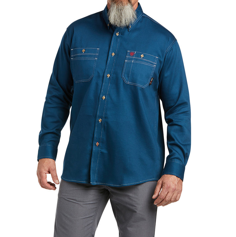 Men's Flame Resistant Vented Work Shirt