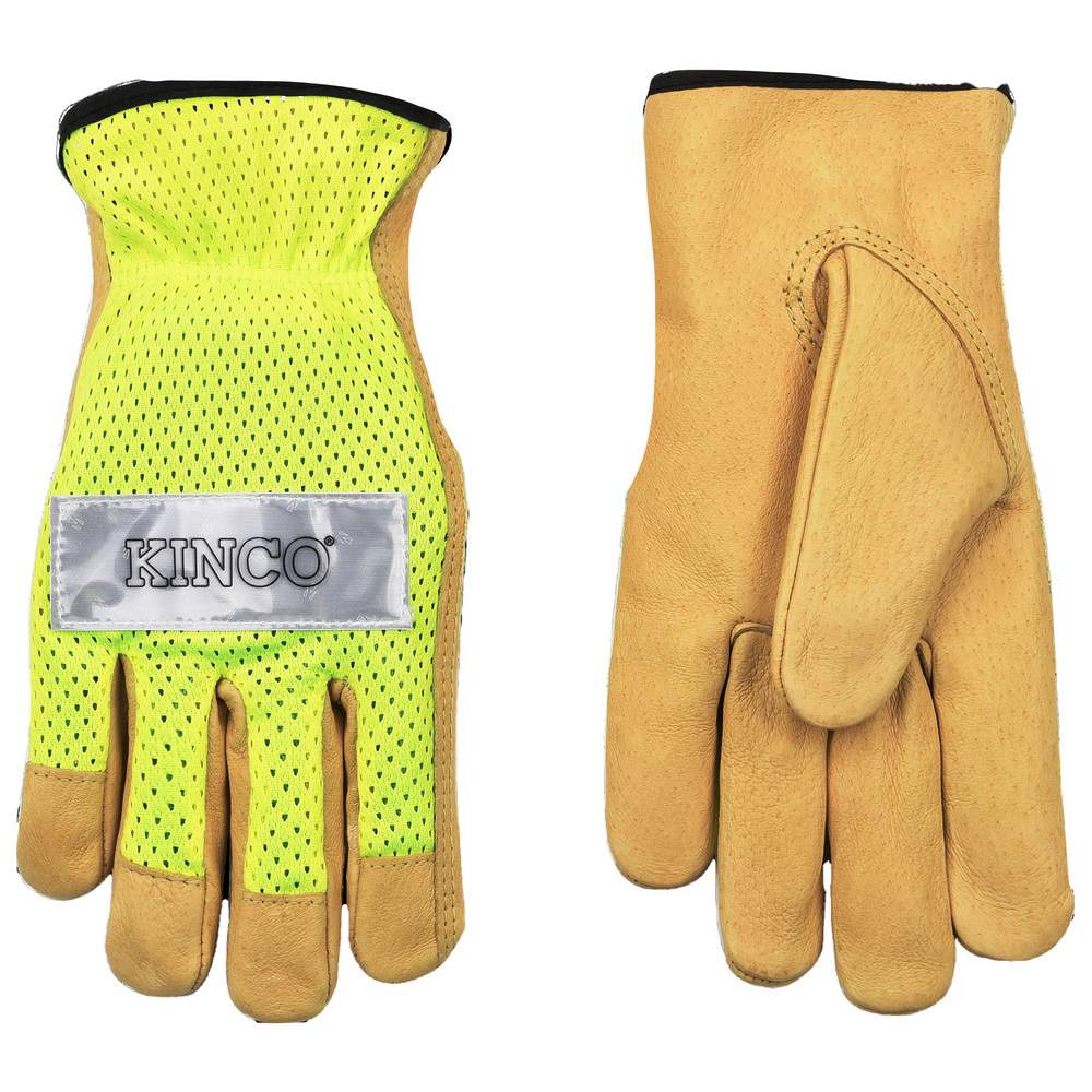 Kinco Gloves Lime Mesh Back Gloves — NRS