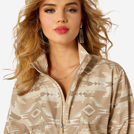 Ariat White Pepper Whisper Pullover Jacket
