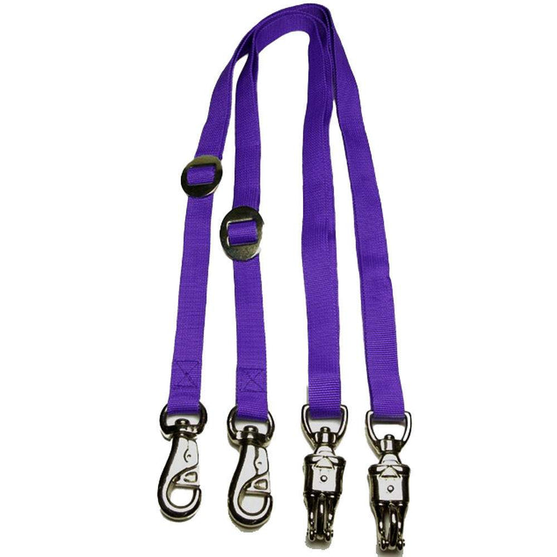 Purple Safety Cross Ties