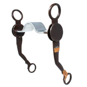 Cowboy Tack Jordan Jo Gal Leg 7 3/4 Inch Ported Shank Bit