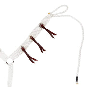 NRS Tack Mule Tape Breast Collar with Latigo Strings