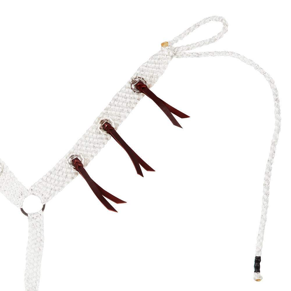 String Collars NRS Tack Mule Tape Breast Collar with Latigo Strings