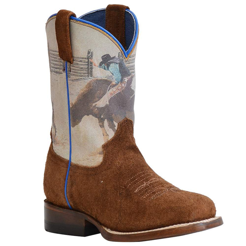Youth 8 Seconds Square Toe Boot