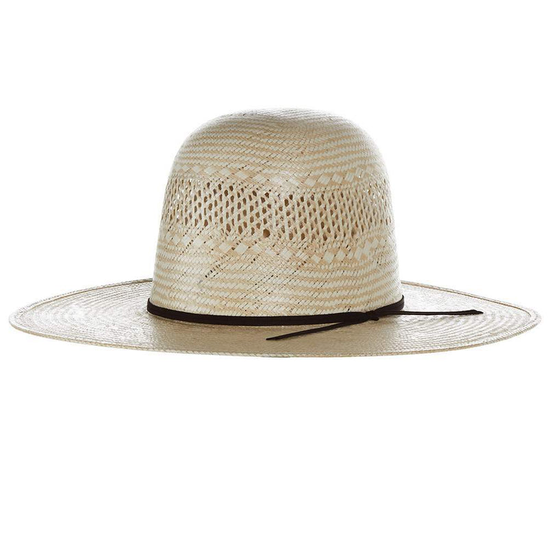 Rodeo King Fort Worth 4 1/4in. Brim Open Crown Straw Cowboy Hat