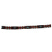 5/8" Beaded Stretch Diamond Red/Turquoise Hat Band
