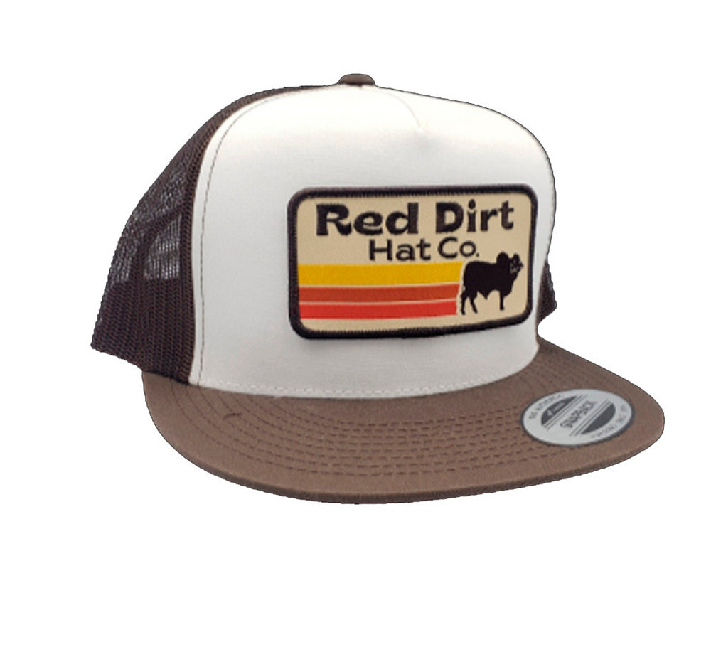 Red Dirt Hat Company Pancho Brown/White Cap
