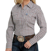 Women's Printed Pearl Snap Shirt