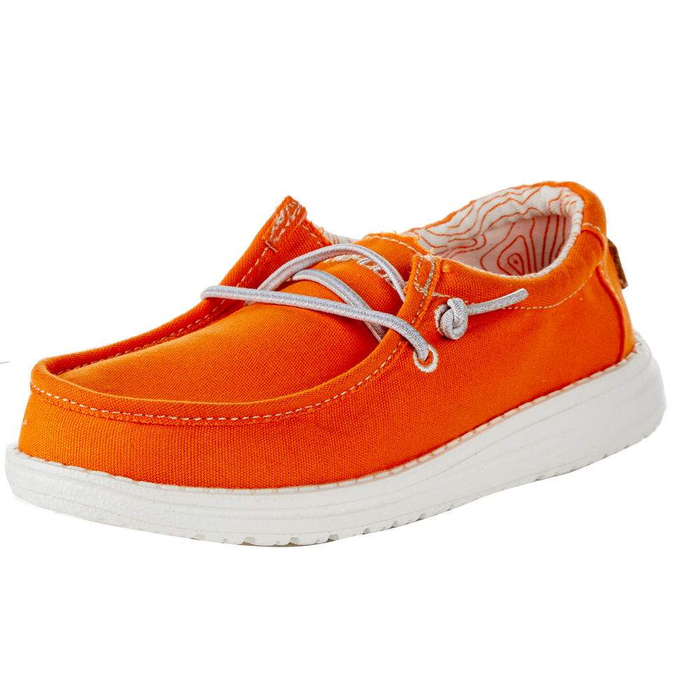 Heydude Hey Dude Youth Wally Fiesta Orange