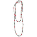 & Faux Navajo Pearl and Red Bead Necklace