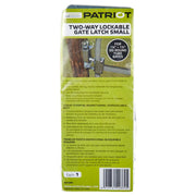 2-Way Lockable Gate Latch Small 831694