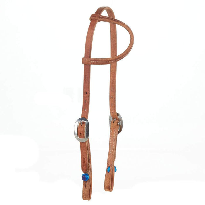 Quick Change Slide Ear Headstall Natural