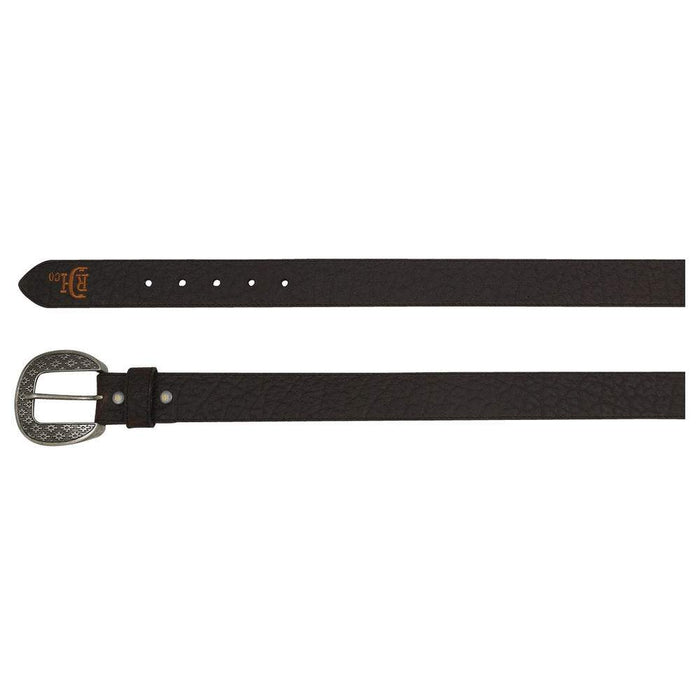 Men's Red Dirt Hat Bison Grain Leather Belt