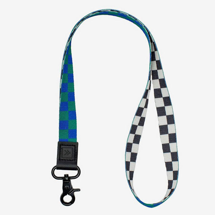 Athens Check Neck Lanyard