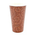 Party West Paper Goods Floral Tooled Cups