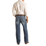 Double Barrel Straight Bootcut Jeans